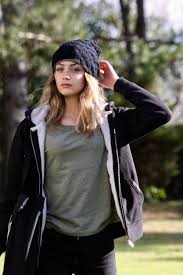 Pull Polaire Femme Orange Noir Et Beige Sable Akotzen