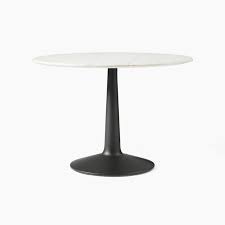 Liv Round Marble Dining Table West Elm In 2020 Marble Dining Round Marble Dining Table Round Dining Table