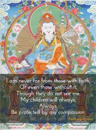 Guru Rinpoche I Am Never Far From Those With Faith Or Even Those Without It Though They Do Not See Me My Ch Vajrayana Buddhism Buddhist Teachings Buddhism