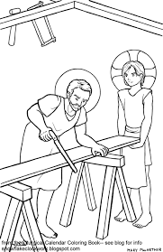 If you would like to download it right click on the pictures. St Joseph Coloring Pages