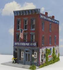Model Train Building By D A Clayton In N Scale Post Office Https Www Flickr Com Photos 124719646 N06 Model Trains Model Train Table Model Train Sets