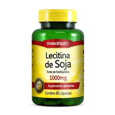 La lecitina de soja te ayuda a adelgazar ¿quires saber cómo? Comprar Lecitina De Soja 60 Capsulas Maxinutri Menor Preco