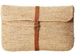 Hat Attack Raffia Crochet Clutch Natural Leather Belt Zappos Raffia Crochet Crochet Clutch Diy Bags Purses