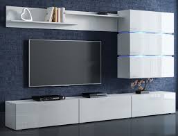 Wohnwände vereinen so funktion und design. Kaufexpert Wohnwand Sigma Weiss Hochglanz Weiss Mediawand Medienwand Design Modern Led Beleuchtung Mdf Hochglanz Hangewand Hangeschrank Tv Wand