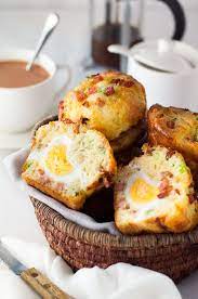 Bacon Egg Breakfast Muffins Bolognezze Make Ahead Brunch Recipes Recipes Bacon Eggs Breakfast