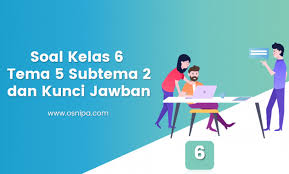 Soal bam kls 6 uts 2 ta 2019/2020 : Soal Kelas 6 Osnipa