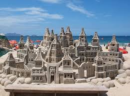 Image result for castle in the sand, castles in the hills, castles to build