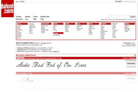 top 8 free font sites for print designers chart review list