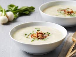 Turnip Potato And Garlic Soup Recipe Garlic Soup Food Network Recipes Turnip Soup