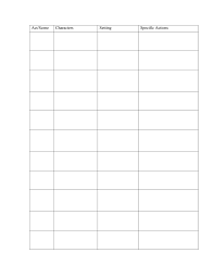 Macbeth Charater List And Plot Chart Doc Mskelly Pace