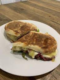 Chinese Bbq Pork Panini W Avocado Lettuce Cheese And Aioli Food Recipes Reddit Sandwich Summer Bbq Pork Chinese Bbq Pork Food