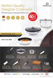 Coming up with a new product or service is only one half of the equation; Spend Redeem Exclusive Omega Kitchenware Collection With Fairprice S Latest Loyalty Programme Till 15 January 2020