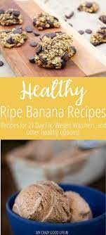 Healthy Recipes For Ripe Bananas Ripe Banana Recipe Ripe Banana Recipes Healthy Banana Recipes