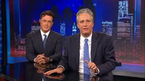 Stewart, a vocal leftist, just says what he thinks. A Send Off From Stephen Colbert The Daily Show With Jon Stewart Video Clip Comedy Central Us