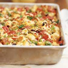 Sicilian Style Strata Recipe Recipe Convection Oven Cooking Strata Recipes Recipes