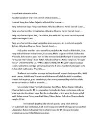 Contoh pidato sambutan tuan rumah acara pembubaran panitia pernikahan. Sambutan Ketua Panitia Hut Iad