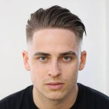 Mid Fade Brush Back Mens Haircuts Short New Men Hairstyles Haircuts For Men