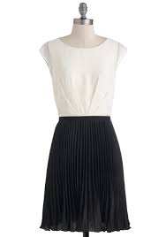 Black And White Attire For Ladies Classical Piano Concert Dress By Max And Cleo Black White Pleats A Line Cap Sleeves Party Sol Concert Dresses Retro Vintage Dresses Performance Dresses