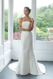 Style 11062 Mikado Strapless Fit And Flare Gown With Cuff Neckline Sweetheart Gowns Trendy Wedding Dresses Fitted Wedding Dress Sweetheart Wedding Dress