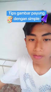 Cara Menggambar Payung Geulis