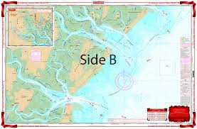 st catherines sound to hilton head icw navigation chart 97