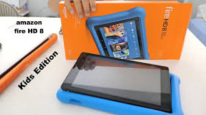 Fire Hd 8 Kids Edition Tablet Unboxing And Set Up Youtube