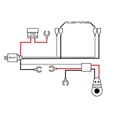 The light bar needs to be triggered by activation of your high beam. 40a 300w Wiring Harness Kit Led Light Bar Rocker Switch Relay Road Fuse Spot Led Light Bars 12v Led Lights Bar Lighting