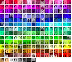 Browser Safe Colors Organized By Hue With Hex And Rgb
