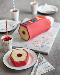 Einschulungstorte In Buntstiftform Rezept Schulkuchen Kuchen Einschulung Torte Einschulung