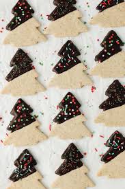These Chai Chocolate Dipped Christmas Cookies Make The Perfect Christmas Gift Recipe Christmas Sugar Cookies Chocolate Dipped Christmas Cookies