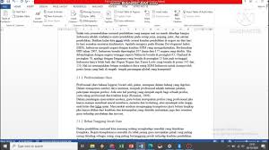 Adalah sikap yang kita harus kita miliki saat di berikan tugas. Merapikan File Ms Word Halaman Dan Daftar Pusaka Youtube