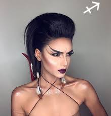 These Astrology Inspired Makeup Looks Are Magical Af Tribal Makeup Fantasy Makeup Makeup Inspiration