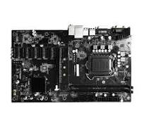 B250 BTC 6PCI-E Desktop Computer Motherboard Professional Mainboard VGA+DVI  input USB 3.0/2.0 1151 DDR4 32G 7x PCIe Slots