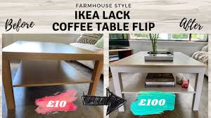 Coffee table (hack of ikea lack): Ikea Hack Lack Coffee Table Youtube