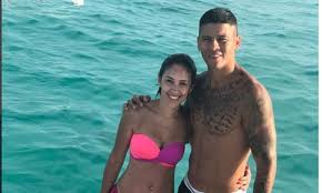 She is so cute at all just like her mother, marcos rojo is lucky to have a so hot. Manchester United Defender Marcos Rojo Soaks Up The Sun In Mexico