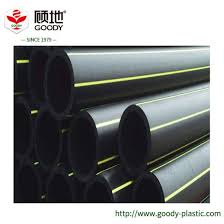 high flexibility 125mm pe polyethylene gas pipe