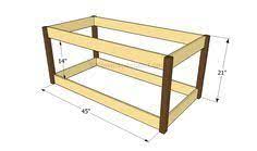 This means you'll need to use 1/2 pocket holes for attaching the 1/2 plywood (with 1 pocket hole screws), and then 3/4 pocket. How To Build A Toy Box Howtospecialist How To Build Step By Step Diy Plans Diy Toy Box Diy Toy Box Plans Toy Box Plans