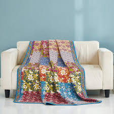 Choose from contactless same day delivery, drive up and more. Unimall Cotton Quilted Bedspreads Single Vintage American Style Floral Pattern Patchwork Quilts Sofa Bed Throws Blankets 150x200cm Buy Online In Bahamas At Bahamas Desertcart Com Productid 199760229