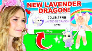 How To Get The *NEW* LAVENDER DRAGON In Adopt Me! (Roblox) - YouTube