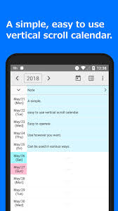 Scrollcalendar Calendar With Calculating Function For Android Apk Download