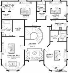 مخطط فيلا من سكن Ma 05 5 غرف نوم أبعاد المسكن 16 40م عرضx19م عمق Family House Plans Square House Plans My House Plans
