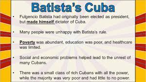 On january 1, 1994, one of the largest and most significant trade pacts in world history comes into effect. The Cuban Revolution Ppt Video Online Download
