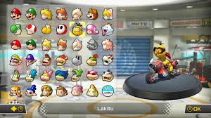 Mario Kart 8 Deluxe Character Selection Screen Mario Kart Mario Kart 8 Super Mario Bros