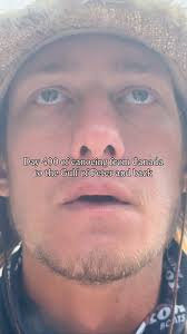 Day 400 of canoeing from Canada to the Gulf of Mexico and back . 📍  Mississippi 🗺️ 3,861 miles travelled 🧭 Gulf of Mexico arrival day; 322