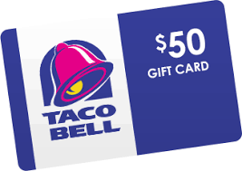 Hotonlinedeals Taco Bell Gift Card Gift Card Gifts