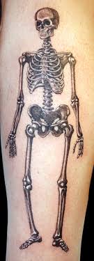 You can find a sword design at almost every tattoo. Skeleton Tattoo By Nataliaborgia On Deviantart