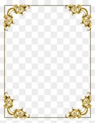 The frame allows the dressings to be tailored for special applications, when desired. Gold Frame Border Clip Art Transparent Png Clipart Images Free Download Clipartmax