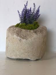 Our carefully curated selection of flower vases, terracotta pots, and planters offers the perfect addition to your decor. Simple And Pretty Antique Stone Pot Planted Antique Stone Plants Potted Plants