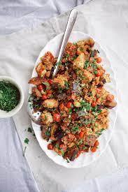 Caponata Panzanella Vegan Recipes Healthy Panzanella Recipe Recipes