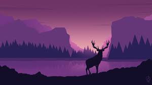 By Marcin Ogar Ogarek 3840x2160 Wallpaper Deer Art Desktop Wallpaper Art Deer Wallpaper